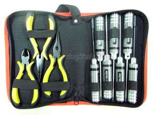 10pcs Model Tools Portable Tool Bag for RC Helicopter  