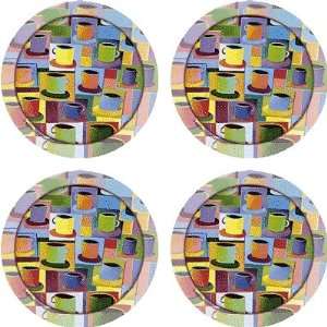 Set of Four Java Time Occasion Coasters   Style VKF2  
