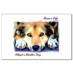  Save a Life   Adopt a Shelter Pets Mini Poster Print by 