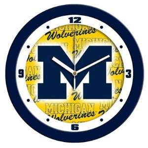  Michigan Wolverines Suntime Dimension NCAA Wall Clock 