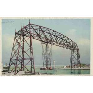  Reprint Duluth MN   Aerial Bridge