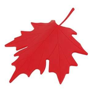  Amico Red Plastic Maple Leaf Style Home Decorative Door 