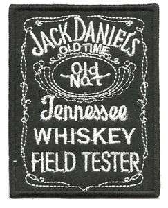 Jack Daniels Old No.7 Field Tester Embroided Iron on Patch  