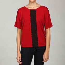 Cable & Gauge Womens Dolman sleeve Lace Top Today $16.99