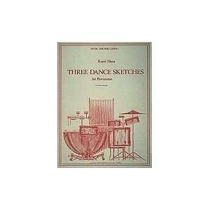  Three Dance Sketches for Percussion Quartet Percussion 