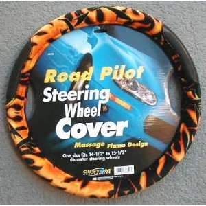  Hot Rod Flames Steering Wheel Cover Automotive