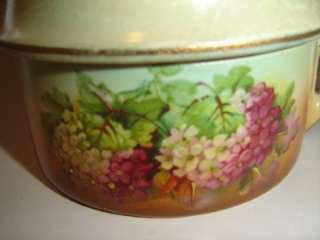 Vintage Juice Reamer Mug Pink Green Hydrangeas Austria  