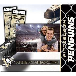 Pittsburgh Penguins 8 x 8 Ticket & Photo Scrapbook Sports 