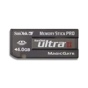  SanDisk 4GB Ultra II Memory Stick PRO Memory Card Eagles 