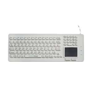  Backlit Medical Keyboard with Touchpad