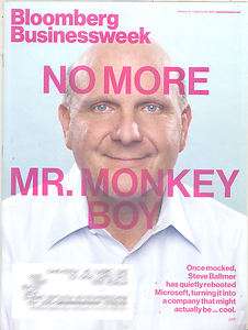 Bloomberg BusinessWeek Magazine Jan 16 22, 2012 Steve Ballmer 
