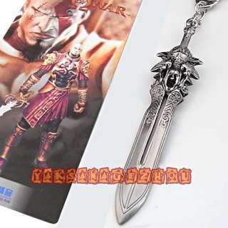 God of War Kratos Weapon Blade of Olympus KeyChain Ring  