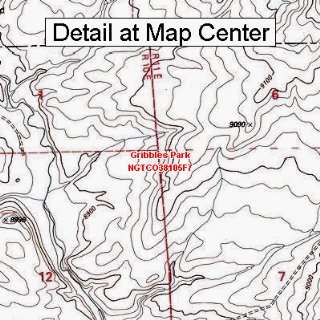   Map   Gribbles Park, Colorado (Folded/Waterproof)