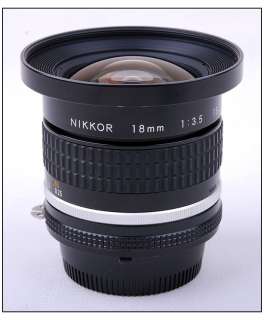 EX+* Nikon Nikkor 18mm f/3.5 AIS Wide Anglel 18/F3.5  