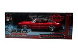1971 Chevy Chevelle SS 454 Maisto Pro 1/18 Candy Red  
