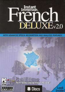 Learn to Speak FRENCH Language DELUXE 8 CDs XP PC+Audio  