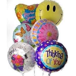    Thinking of You Balloon Bouquet 6 Mylar Patio, Lawn & Garden