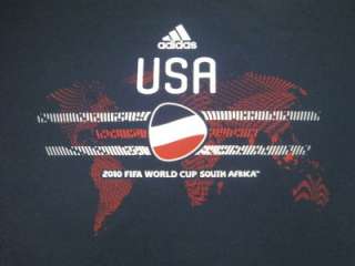 FIFA World Cup Soccer Team USA Mens T Shirt Blue New  