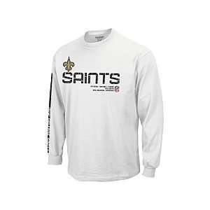  Reebok New Orleans Saints Mens Sideline Tacon Long Sleeve 