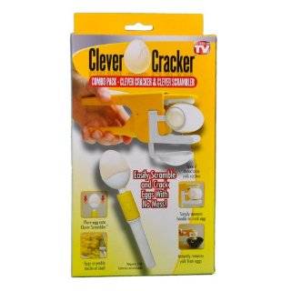 Clever Cracker and Egg Scrambler As Seen On TV Combo Pack