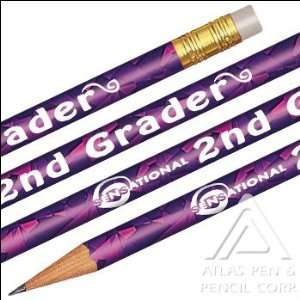  Foil 2nd Grader Pencils   144 pencils per order Office 