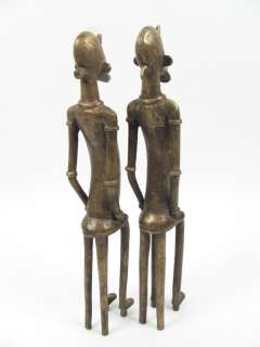 GothamGallery Fine African Art   Senufo Bronze Couple  
