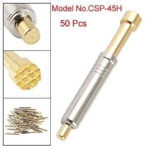   Pcs 5mm Dia Serrated Tipped Spring Loaded Test Probe