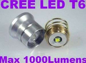 New CREE XM L T6 LED 5Mode 1000Lumens 3.7 8.4V bulb Surefire Ultrafire 