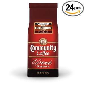 Community Coffee Ground Coffee, 100% Colombia, 2 Ounce Bags (Pack of 