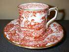Royal Crown Derby China Red Aves Tea Pot Perfect  
