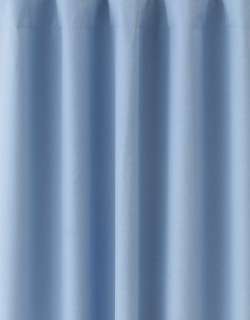   Kids Light Blue Sailcloth blackout liner Panel Drape Curtain 63x44
