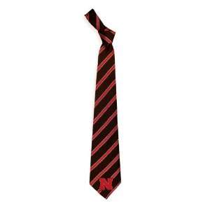  Nebraska Cornhuskers 100% Polyester Woven Poly 1 Neck Tie 