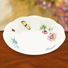 Lenox Butterfly Meadow Set of 4 Fruit Bowl Saucers Brand New  