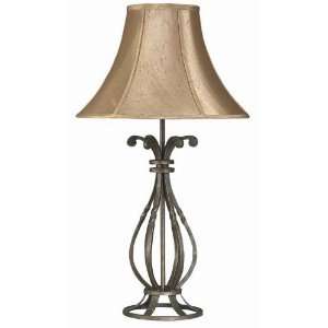   Craftsman Collection Wrought Iron Table Lamp
