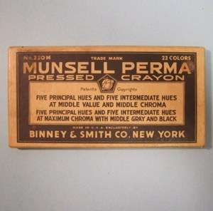   Munsell Perma Crayola Crayons Binney & Smith Co. New York No. 220M USA
