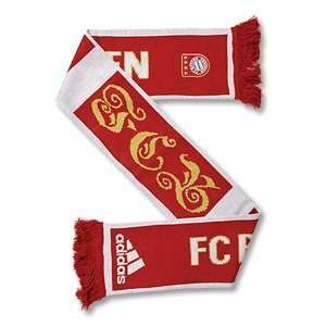  10 11 Bayern Munich Logo Scarf   Red