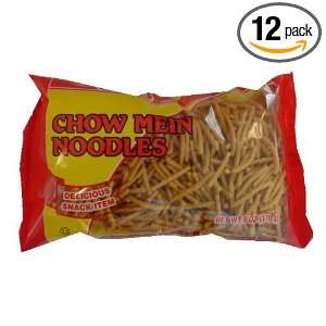Sun Luck Chow Mein Fried Noodle, 6 Ounce Units (Pack of 12)  