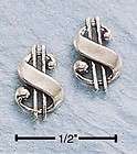 dollar sign earrings  