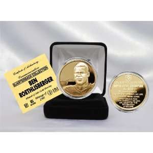  Ben Roethlisberger NFL Quarterback Coin Collection 24KT 