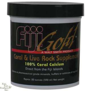 Fiji Gold Coral & Live Rock Food 20oz  