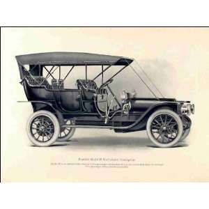   Reprint Franklin Model H six cylinder touring car 1909