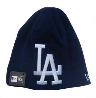 Los Angeles Dodgers Large Logo Beanie Cap Hat by New Era  