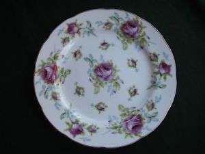 LEFTON CHINA HAND PAINTED ROSE PLATE 8  