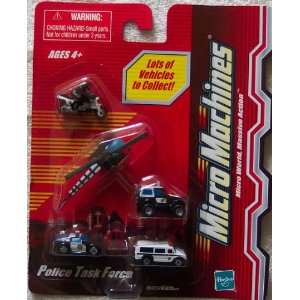  Micro Machines Police Task Force Toys & Games