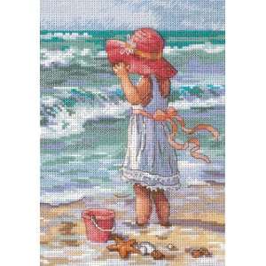  Dimensions Needlecrafts Counted Cross Stitch, Girl At The 