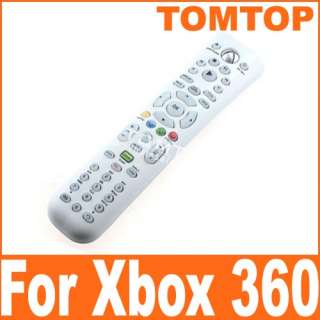 White Media DVD Remote Controller for Xbox 360 Xbox360  