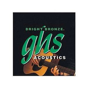  GHS BB80X Bright Bronze 12 String Acoustic Guitar Strings 