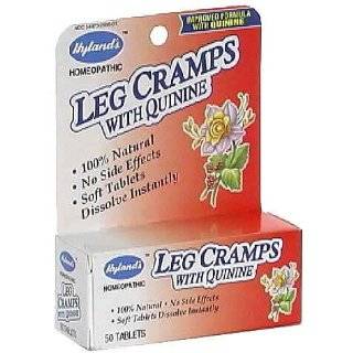   Leg Cramp Relief, With Quinine, Homeopathic Tablets, 50 tablets