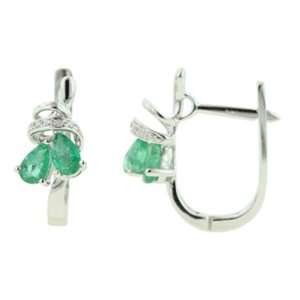  Emerald Diamond Earrings Jewelry