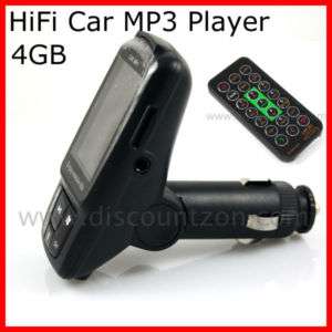 Finest Wireless Car /MP4 Player FM Transmitter 4GB  